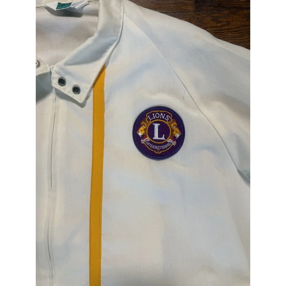 VINTAGE LIONS INTERNATIONAL GOLF JACKET MENS XL in perfect condition